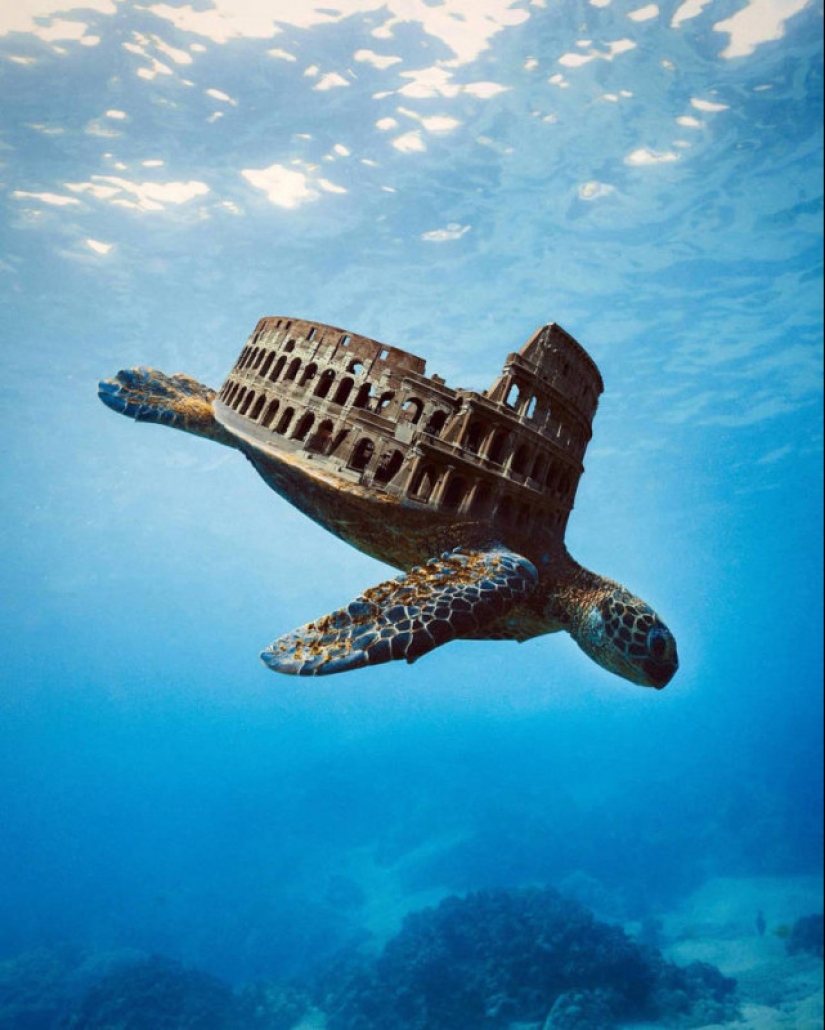 Surreal photo manipulations by Jose Francese