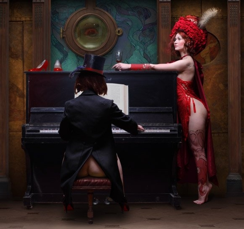 Surrealism and steampunk in the works of art photographer Vladimir Fedotko
