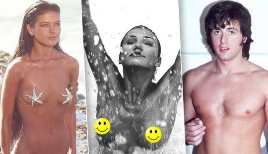 Sylvester Stallone, Cameron Diaz and even 5 stars, who started with erotica and porn