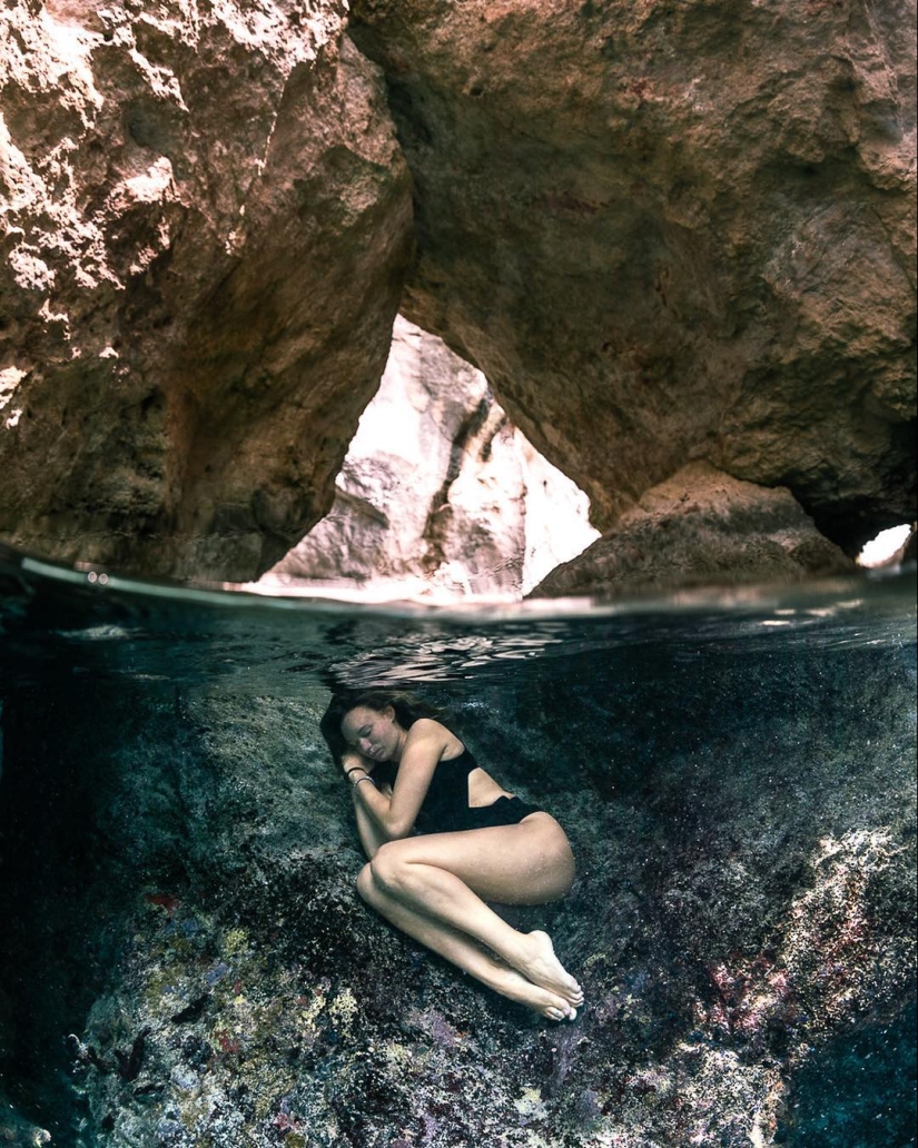 Talented photographer andré Musgrove makes an incredible underwater pictures