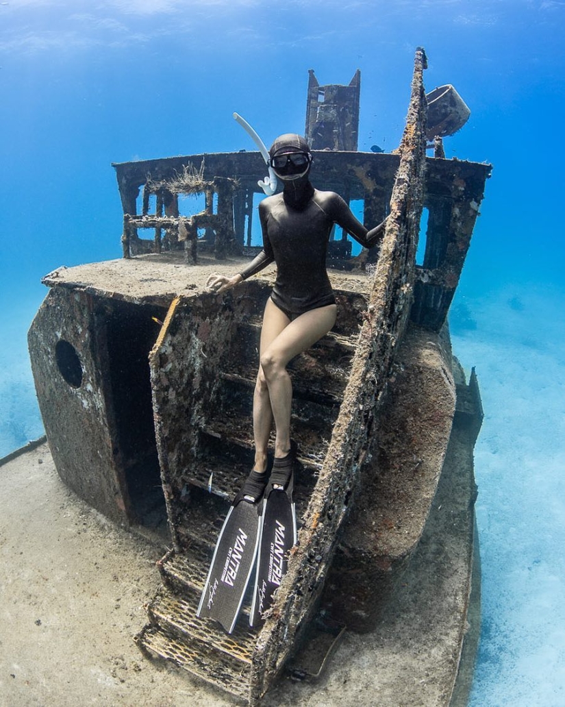 Talentoso fotógrafo andré Musgrove hace una increíble fotos bajo el agua