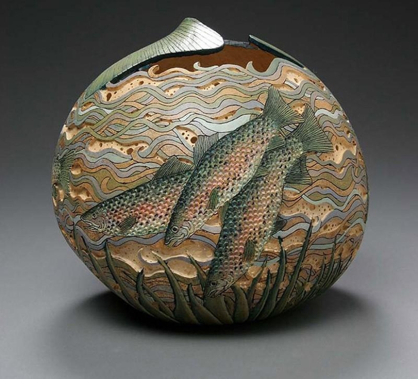 Tallas de calabaza de Marilyn Sunderland