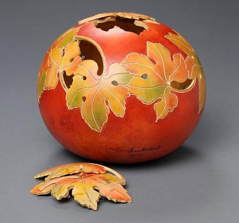 Tallas de calabaza de Marilyn Sunderland