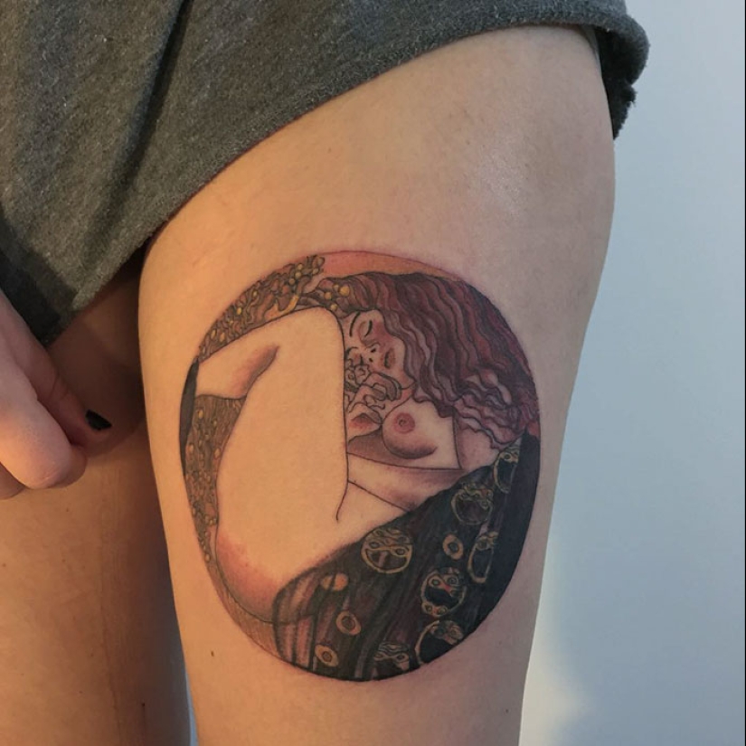 Tatuajes para aquellos que están encantados con el trabajo de Gustav Klimt Tatuajes para aquellos que están encantados con el trabajo de Gustav Klimt