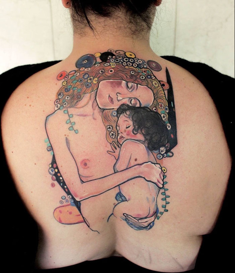 Tatuajes para aquellos que están encantados con el trabajo de Gustav Klimt Tatuajes para aquellos que están encantados con el trabajo de Gustav Klimt
