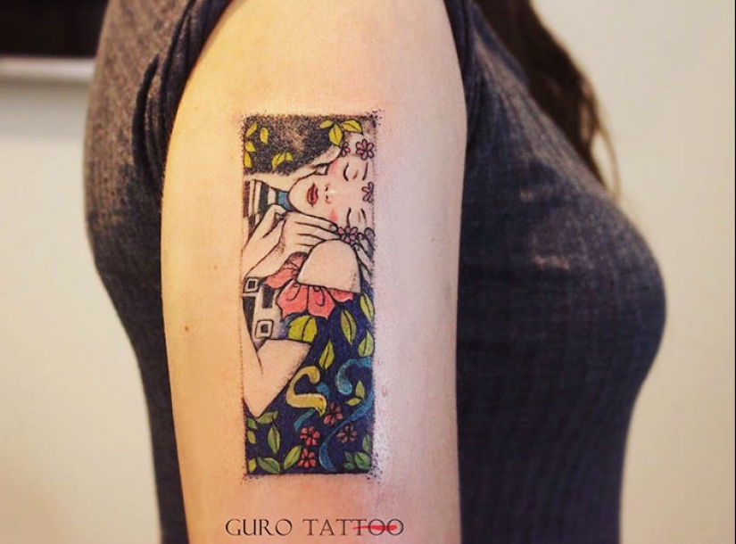 Tatuajes para aquellos que están encantados con el trabajo de Gustav Klimt Tatuajes para aquellos que están encantados con el trabajo de Gustav Klimt