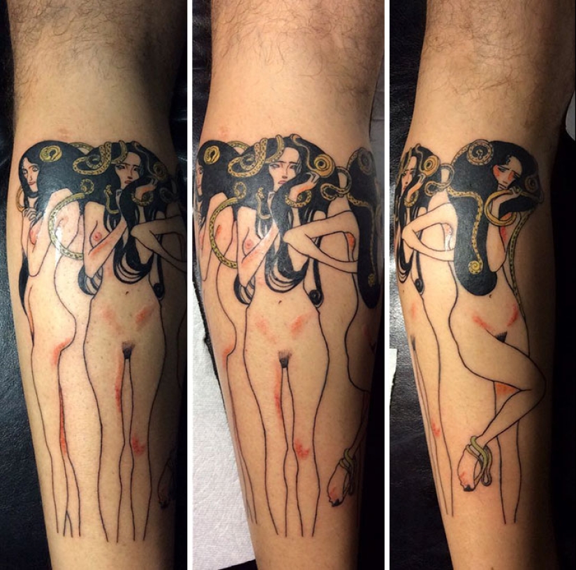 Tatuajes para aquellos que están encantados con el trabajo de Gustav Klimt Tatuajes para aquellos que están encantados con el trabajo de Gustav Klimt