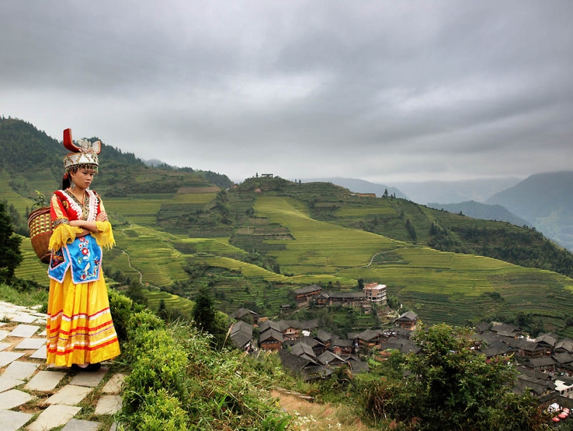 Terrazas de Arroz de Dragon Ridge»