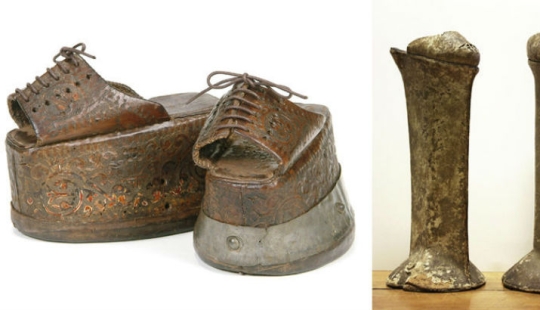 Terribly uncomfortable shoes of medieval women Terribly uncomfortable shoes of medieval women