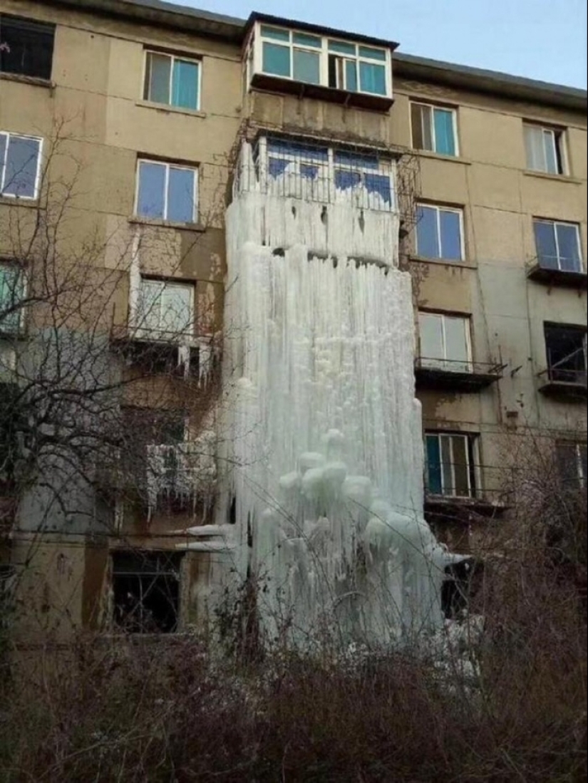 That's what a real winter: 30+ photos that you will be cold