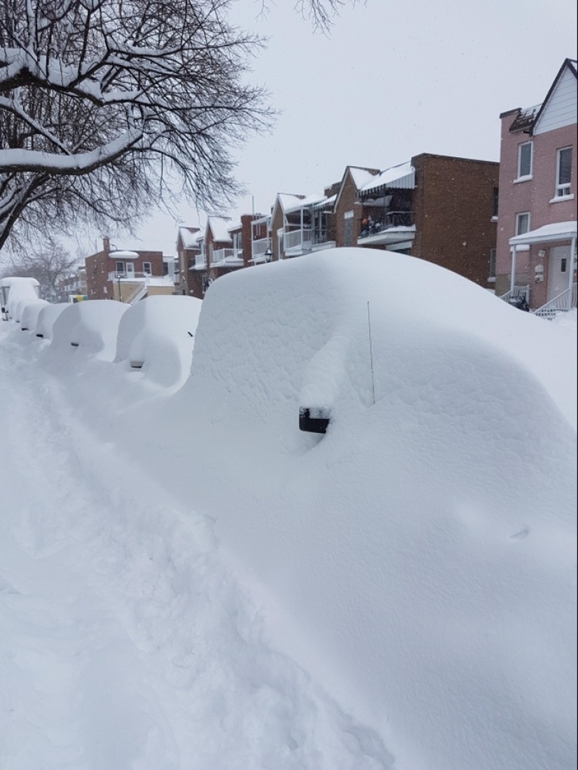 That's what a real winter: 30+ photos that you will be cold