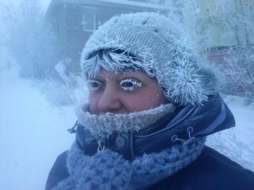 That's what a real winter: 30+ photos that you will be cold