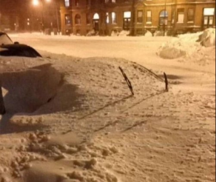 That's what a real winter: 30+ photos that you will be cold