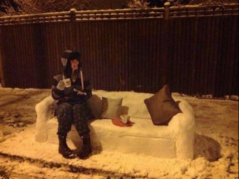 That's what a real winter: 30+ photos that you will be cold