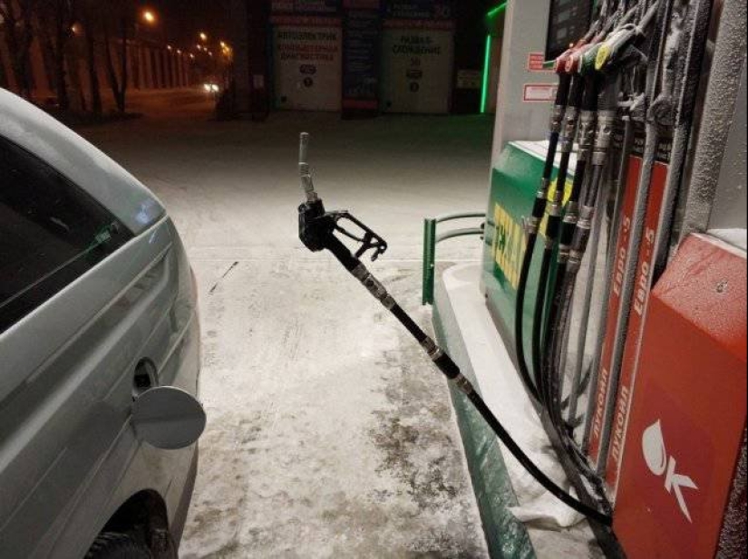 That's what a real winter: 30+ photos that you will be cold