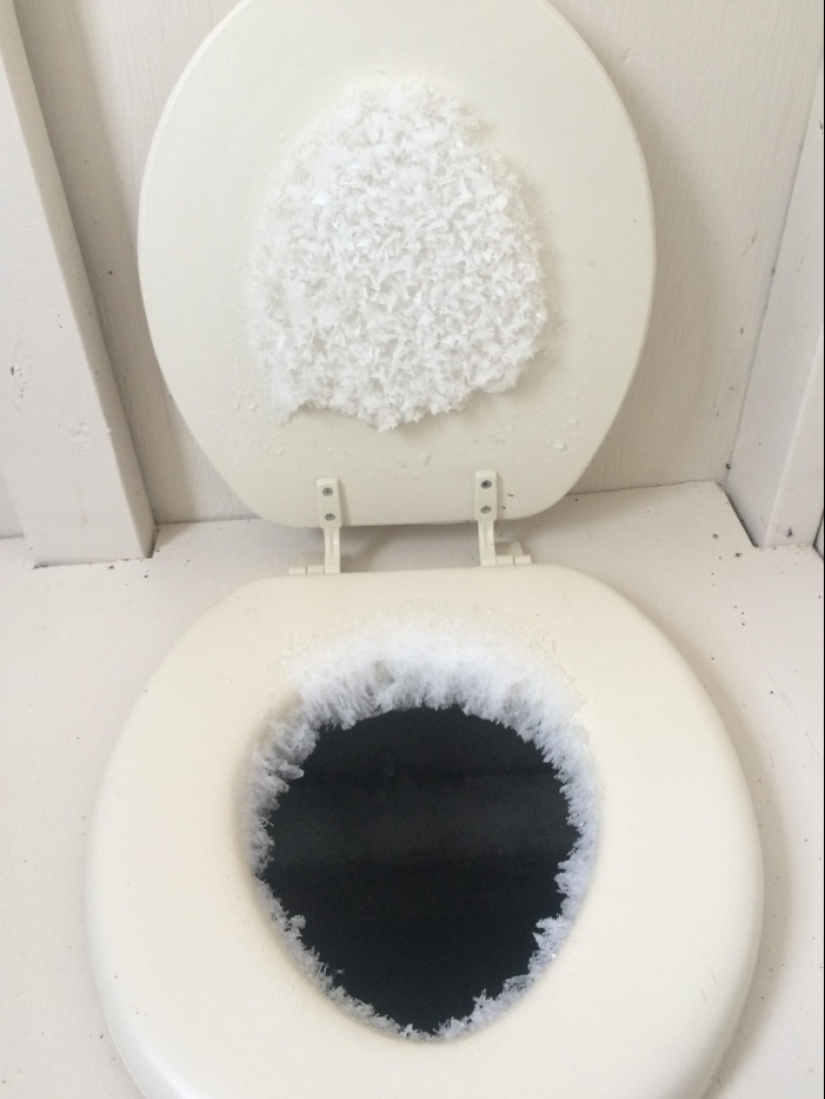 That's what a real winter: 30+ photos that you will be cold