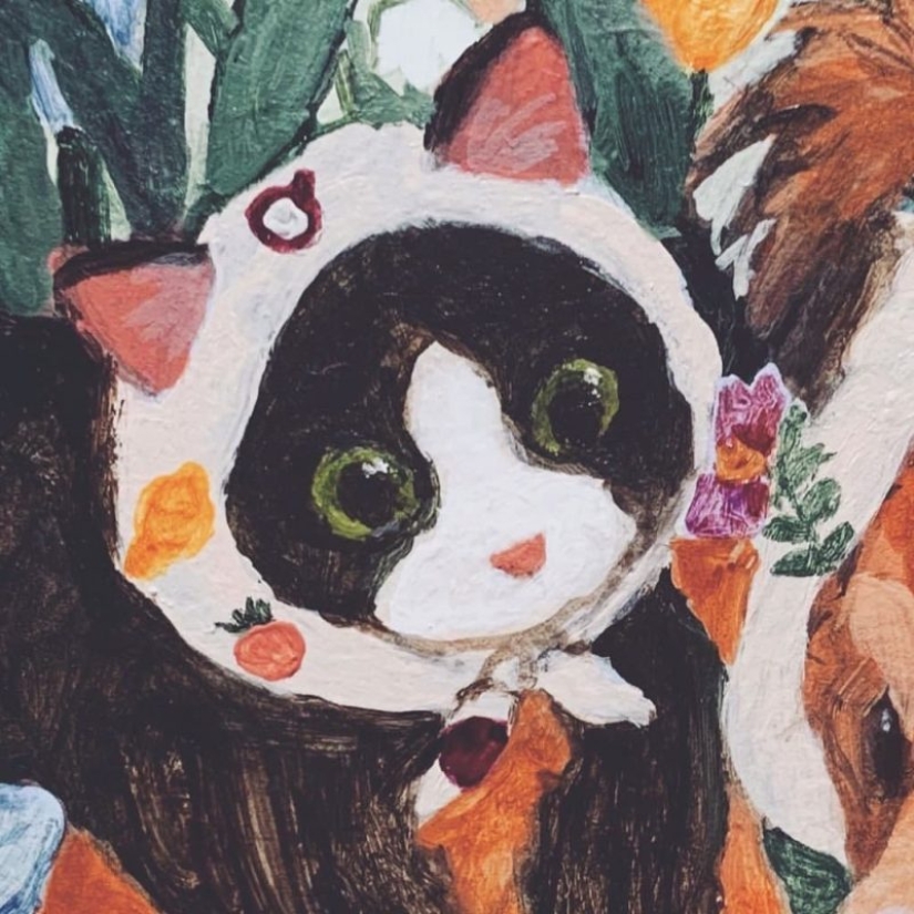 The artist from South Korea draws "babestation" The artist from South Korea draws "babestation"