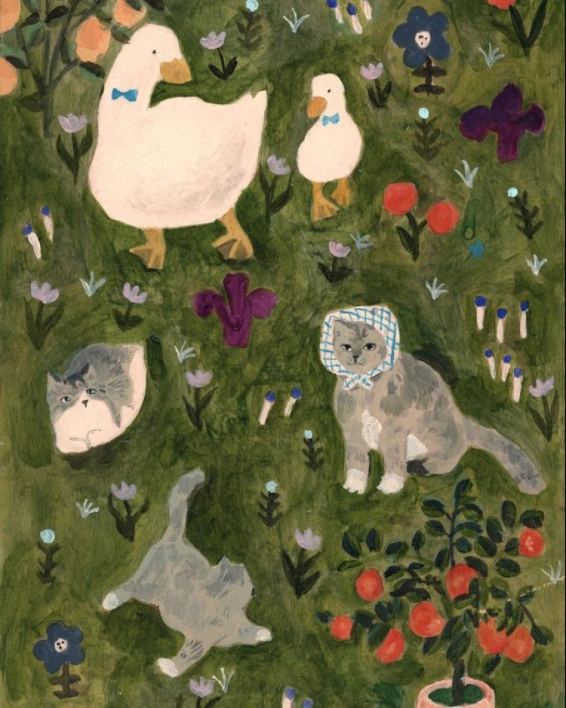 The artist from South Korea draws "babestation" The artist from South Korea draws "babestation"