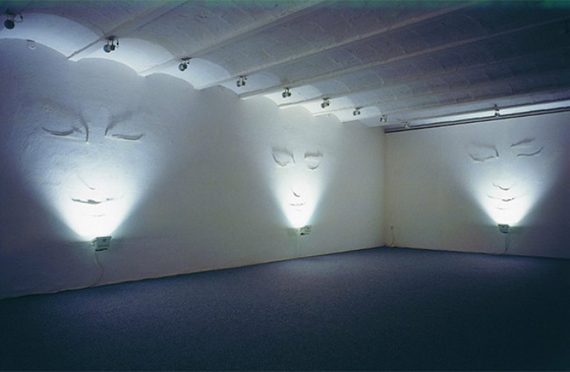 The artist who paints with shadows