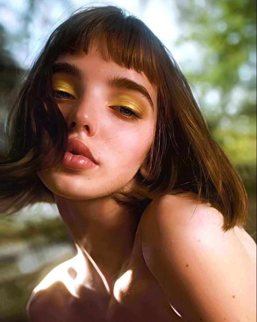 The beauty of digital hyperrealism: sensual girls Irakli Nadar The beauty of digital hyperrealism: sensual girls Irakli Nadar