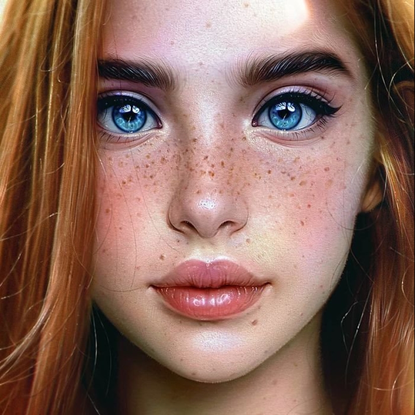 The beauty of digital hyperrealism: sensual girls Irakli Nadar The beauty of digital hyperrealism: sensual girls Irakli Nadar