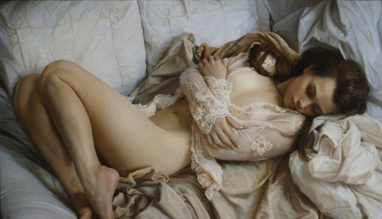 The Beauty of the Female Body in the Paintings of Ron Schwerin