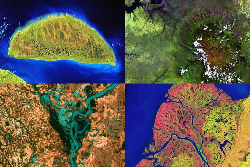 The beauty of the planet - a view from above