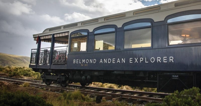 The Belmond Andean Explorer Train is a luxury hotel on wheels, with the most picturesque views in the world The Belmond Andean Explorer Train is a luxury hotel on wheels, with the most picturesque views in the world