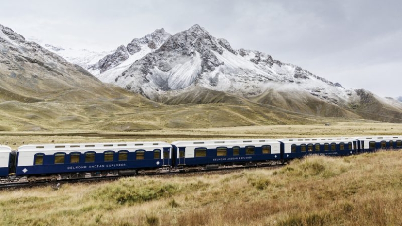 The Belmond Andean Explorer Train is a luxury hotel on wheels, with the most picturesque views in the world The Belmond Andean Explorer Train is a luxury hotel on wheels, with the most picturesque views in the world