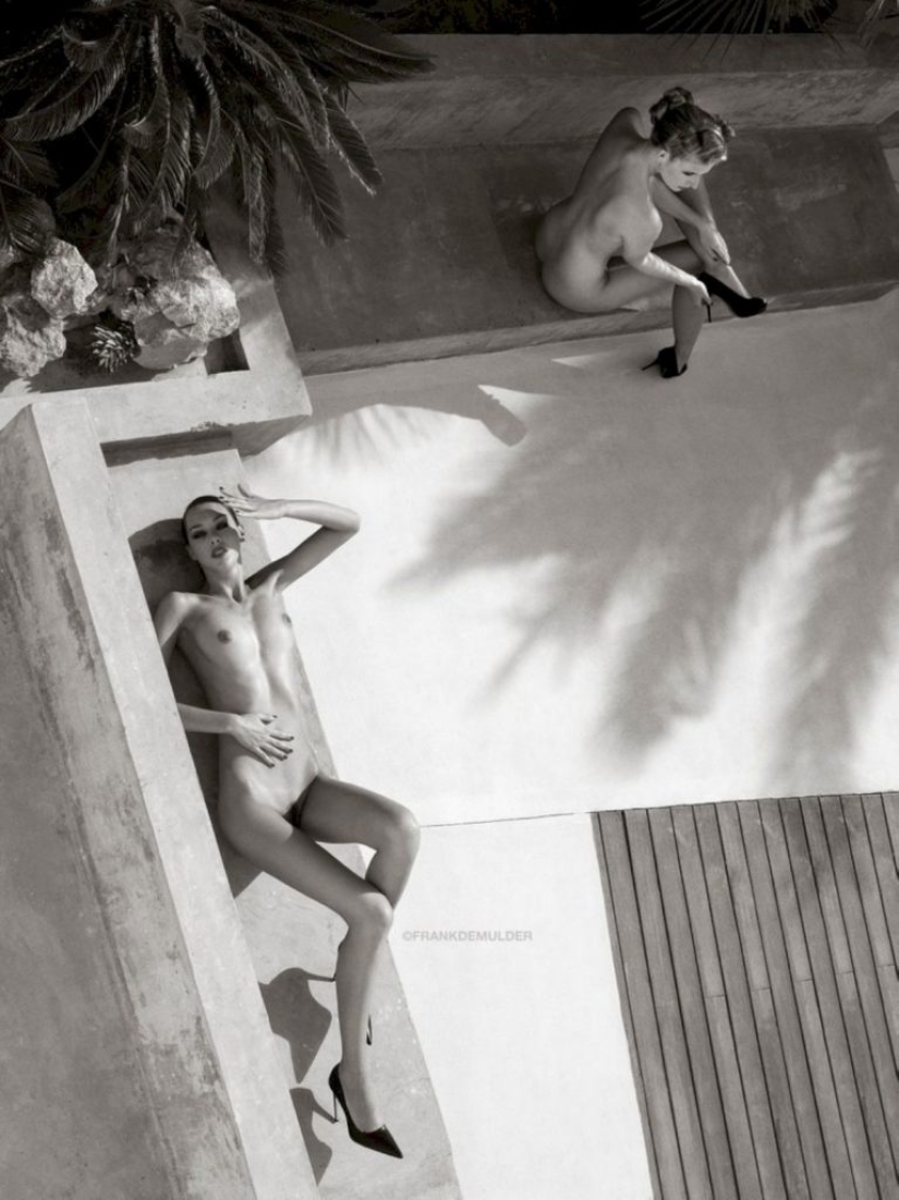 The best works of Frank De Mulder, the most famous nude photographer