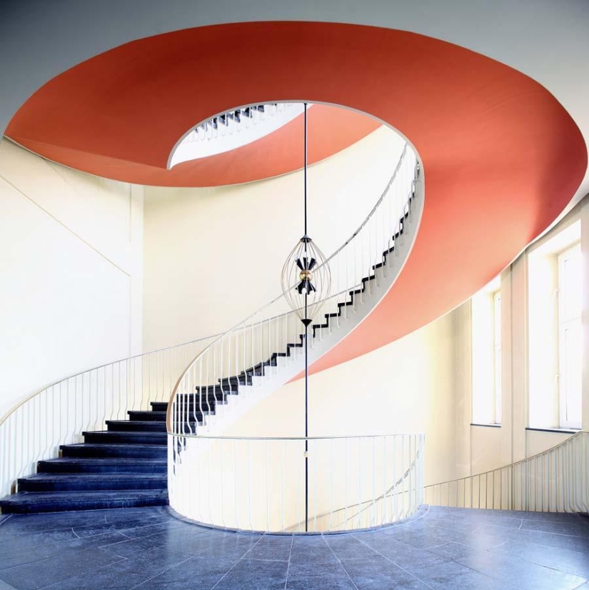 The dizzying beauty of spiral staircases The dizzying beauty of spiral staircases