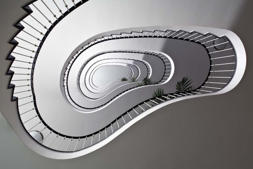 The dizzying beauty of spiral staircases The dizzying beauty of spiral staircases