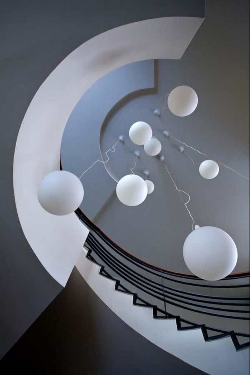 The dizzying beauty of spiral staircases The dizzying beauty of spiral staircases