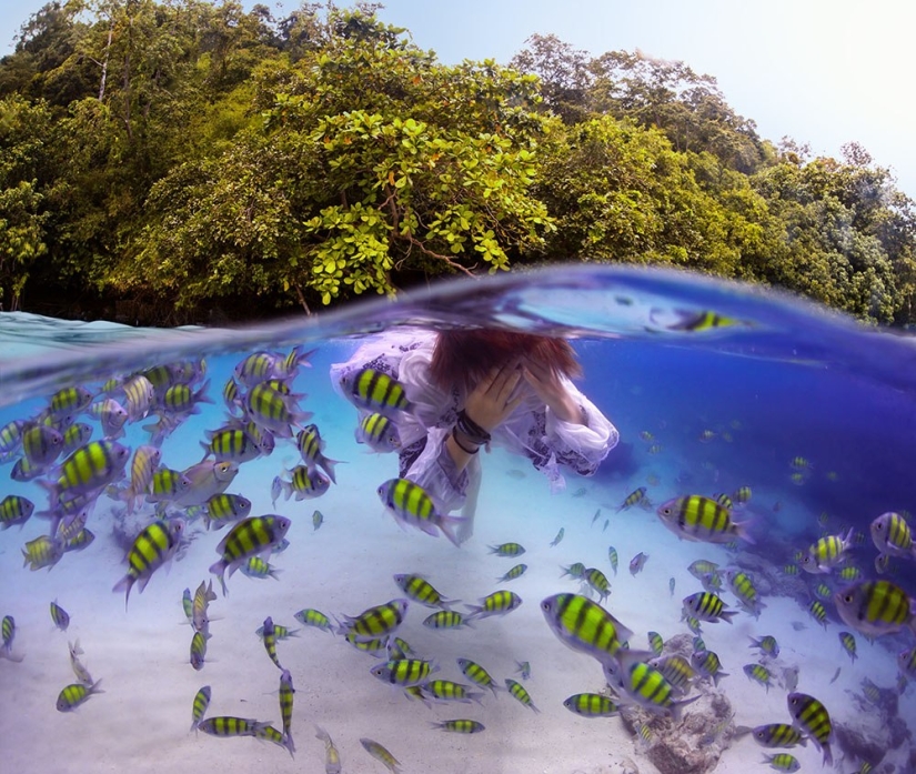 The Element of Water and the Beauty of the Female Body in Dmitry Laudin's Photographs The Element of Water and the Beauty of the Female Body in Dmitry Laudin's Photographs
