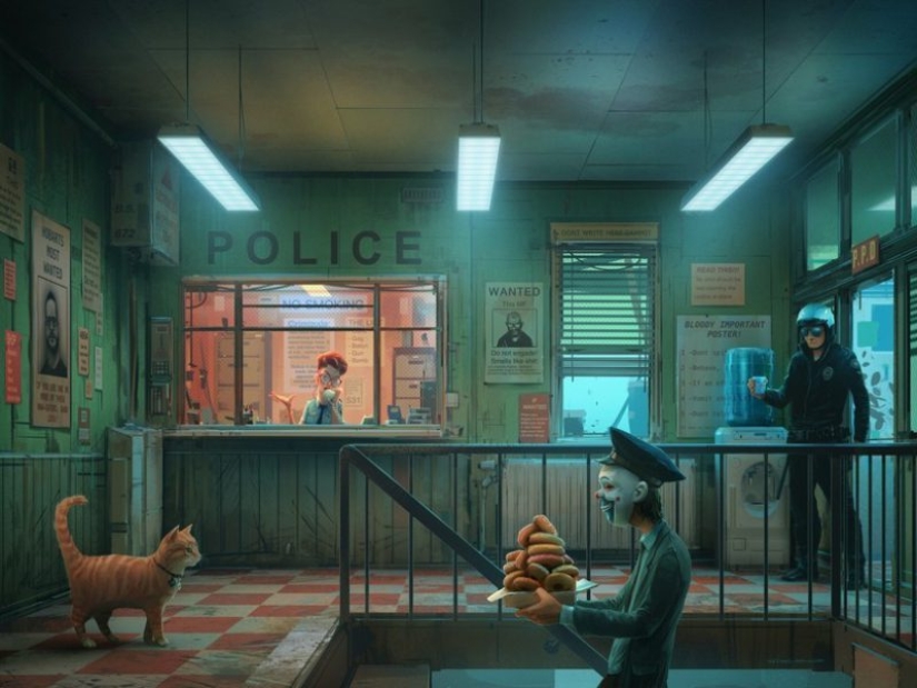 The fantastic color Worlds of Nikolai Lockertsen