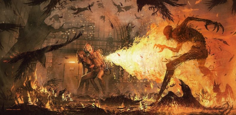 The fantastic color Worlds of Nikolai Lockertsen