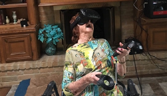 The first time — he's the coolest