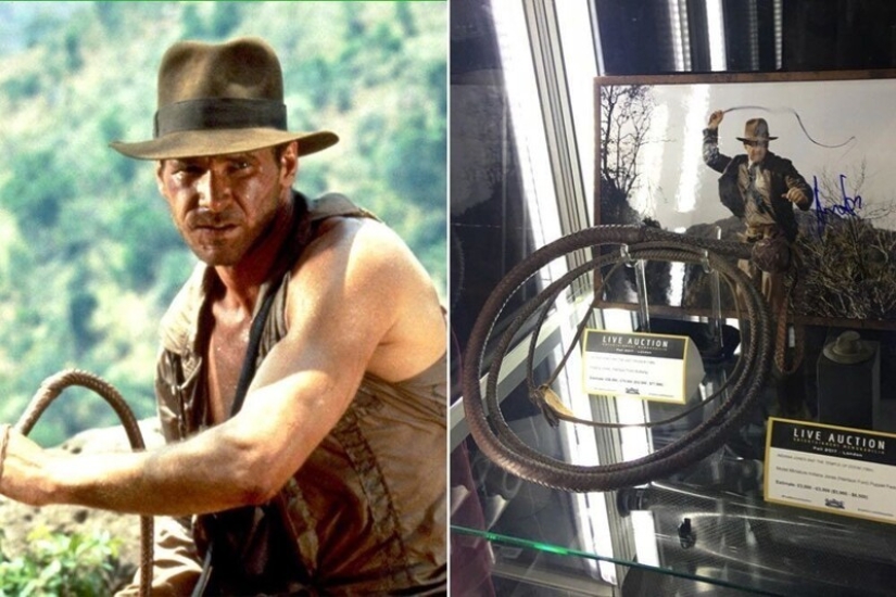 The iconic stuff from the movie sold for huge money
