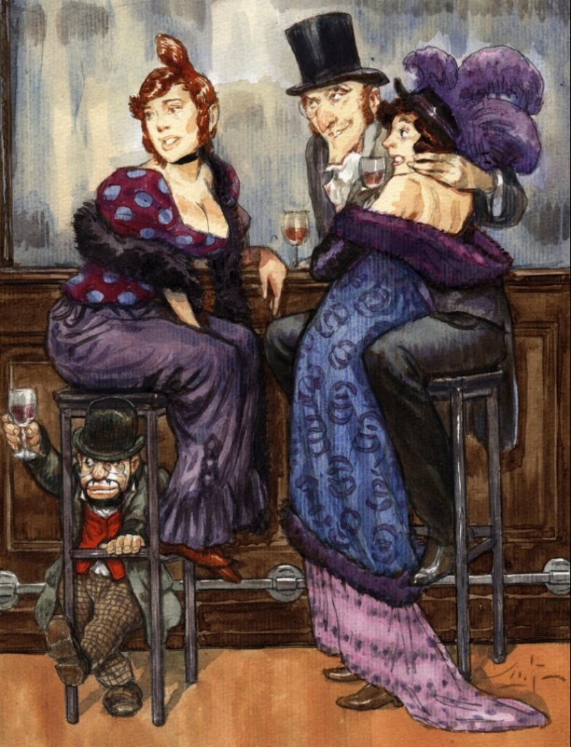 The Lives of Great Artists in Gradimir Smudja&#39;s Cartoons and Comics