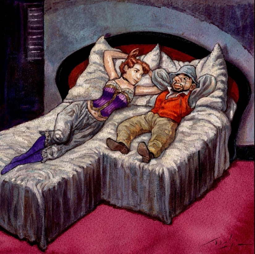 The Lives of Great Artists in Gradimir Smudja&#39;s Cartoons and Comics