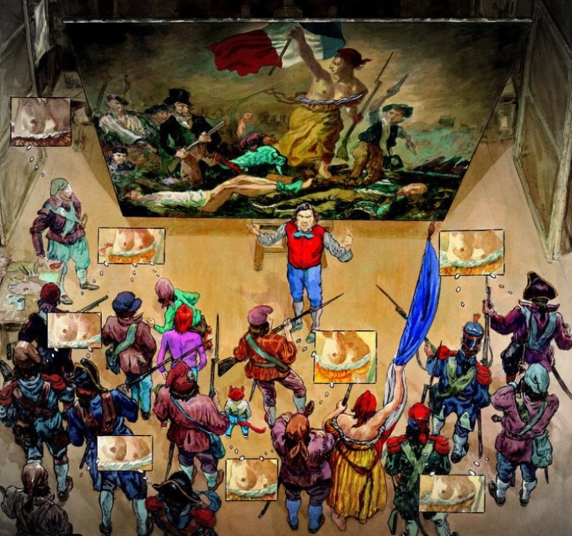 The Lives of Great Artists in Gradimir Smudja&#39;s Cartoons and Comics