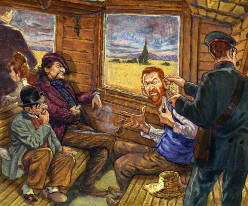 The Lives of Great Artists in Gradimir Smudja&#39;s Cartoons and Comics