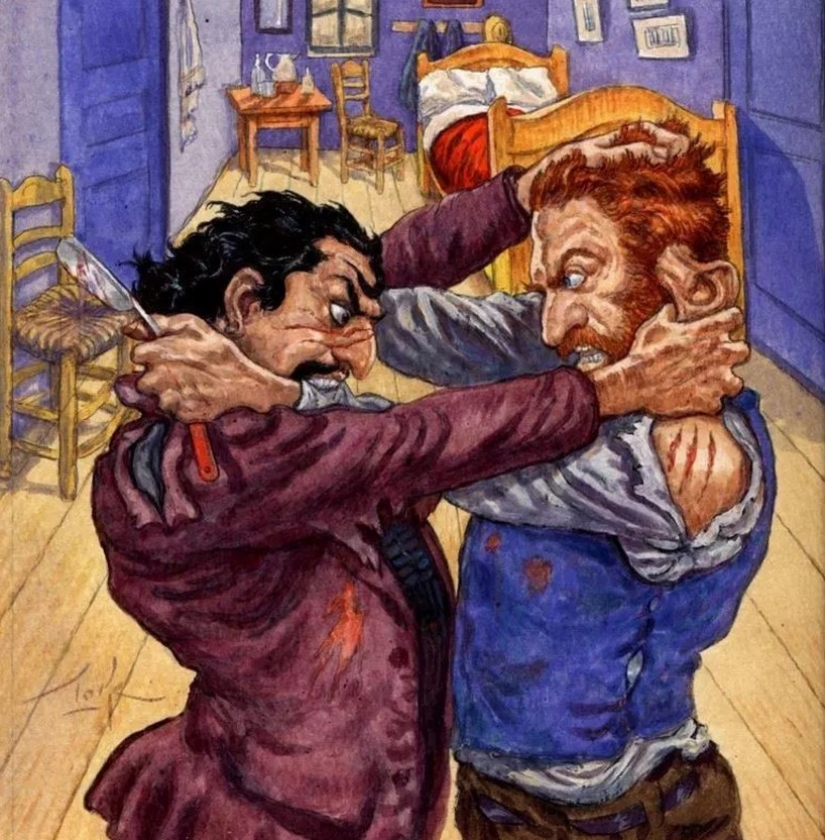 The Lives of Great Artists in Gradimir Smudja&#39;s Cartoons and Comics