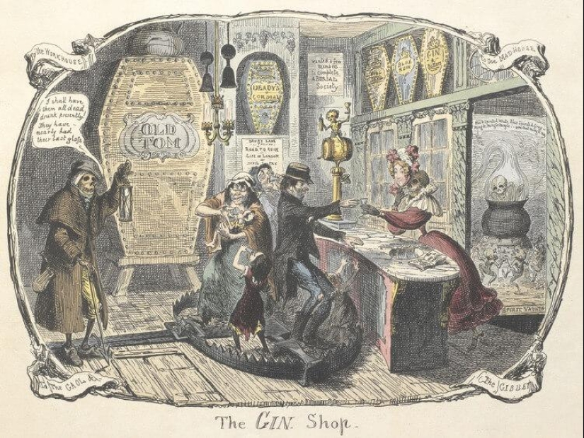 The London "gin Epidemic", or As drunkenness nearly destroyed the Kingdom