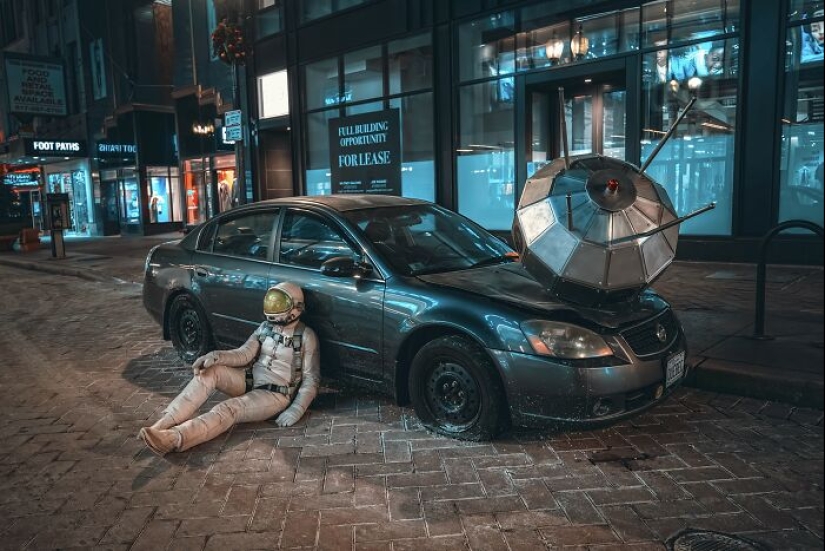 “The Lonely Astronaut”: Capturing Self-Portraits In Decaying, Abandoned Environments