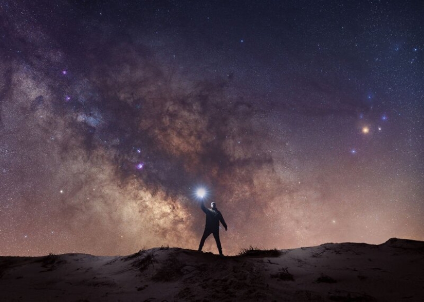 The magic of the starry sky: 25 wonderful pictures of the photographer-taught Michael Minkov