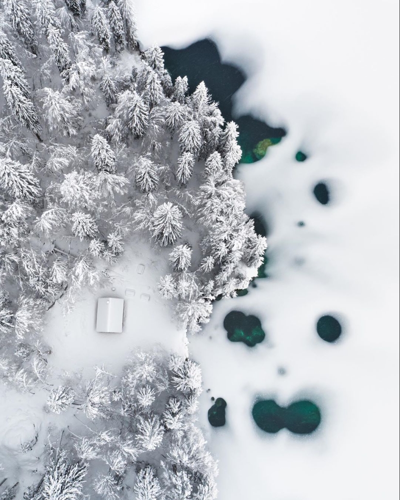 The Magic of Winter in Eric Reinhart's Snow pictures