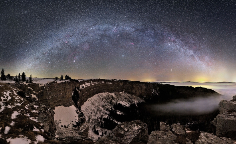 The Milky Way over…