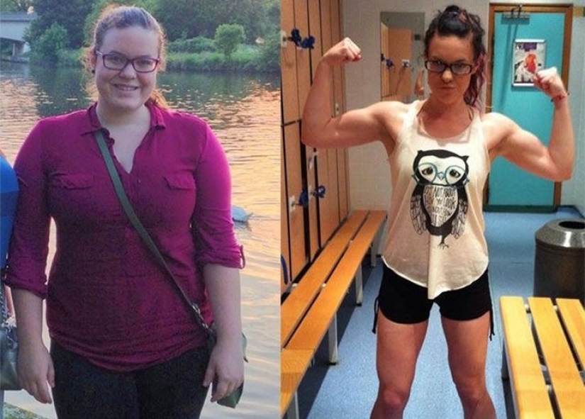 The miraculous transformation of the girls, who defeated the excess weight