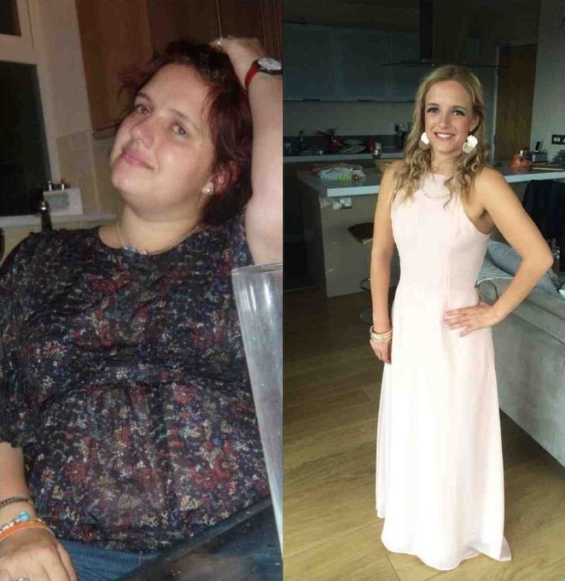 The miraculous transformation of the girls, who defeated the excess weight